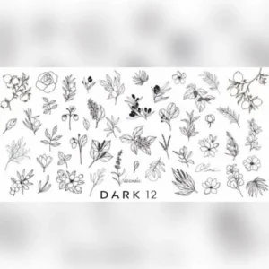 Płytka do stemplowania DARK 12