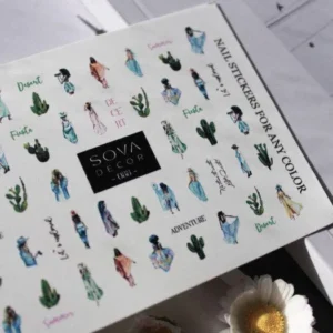 Naklejki Wodne do paznokci SOVADECOR 088