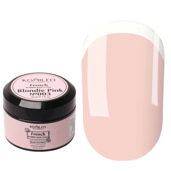Baza Komilfo French Rubber 003 Blondie Pink 30 ml