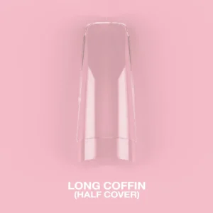 Tipsy żelowe Luna Coffin Long (Half Cover) 500 szt.