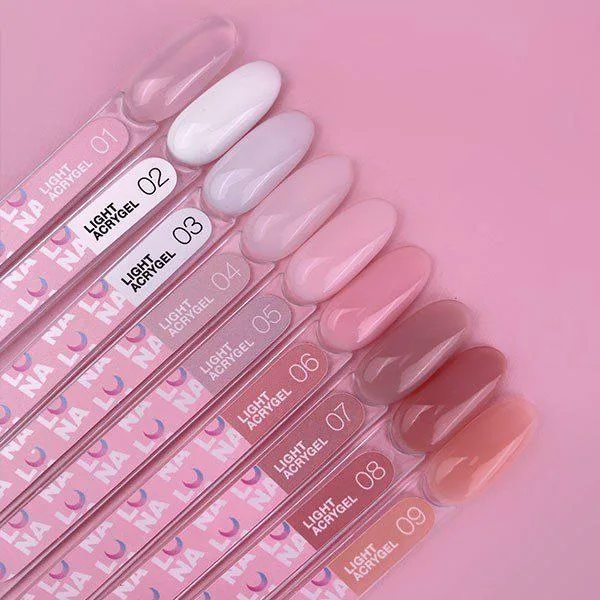 Żel do paznokci Luna Light Acrygel 02 13 ml 2 BAZA KOLOROWA LUNA