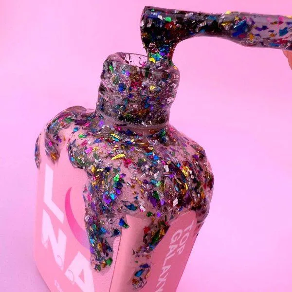 Top hybrydowy Luna Galaxy, 13ml 2 Top hybrydowy Luna Galaxy, 13ml - obrazek 2