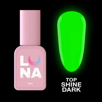 Top hybrydowy Luna Dark Shine Green (13 ml)
