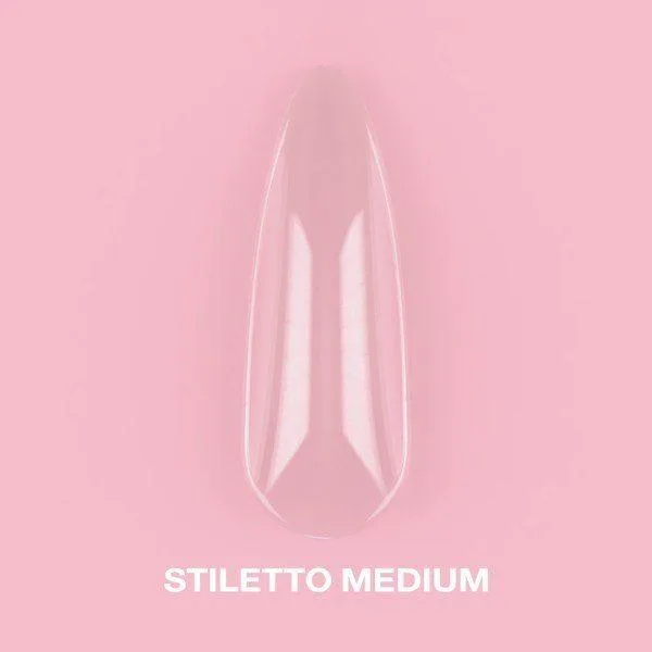 Tipsy żelowe Luna Stiletto Medium 500 szt. 1 Tipsy żelowe Luna Stiletto Medium 500 szt.