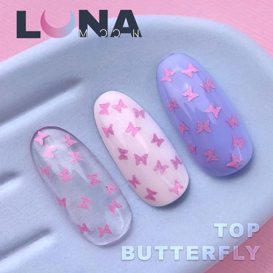 Top hybrydowy Luna Butterfly Pink, 13 ml