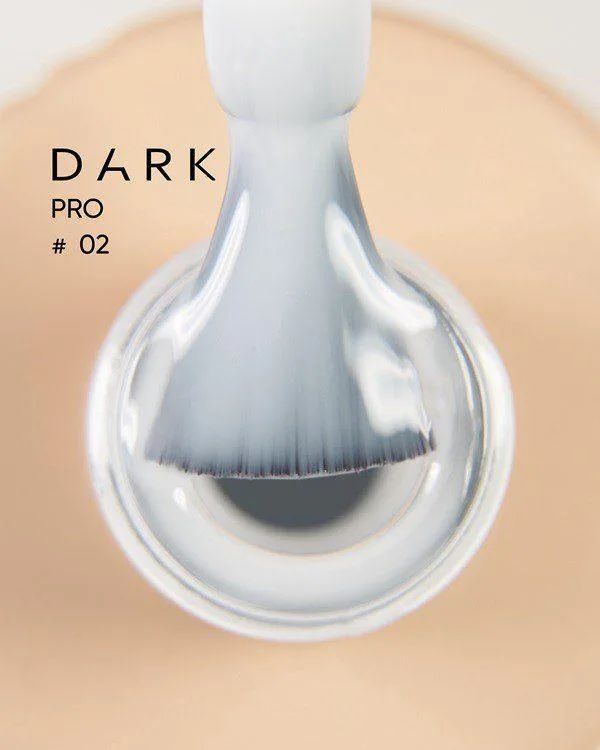 DARK PRO Base 02 15 ml – kamuflująca baza hybrydowa mleczna 1 DARK PRO Base 02 15 ml – kamuflująca baza hybrydowa mleczna