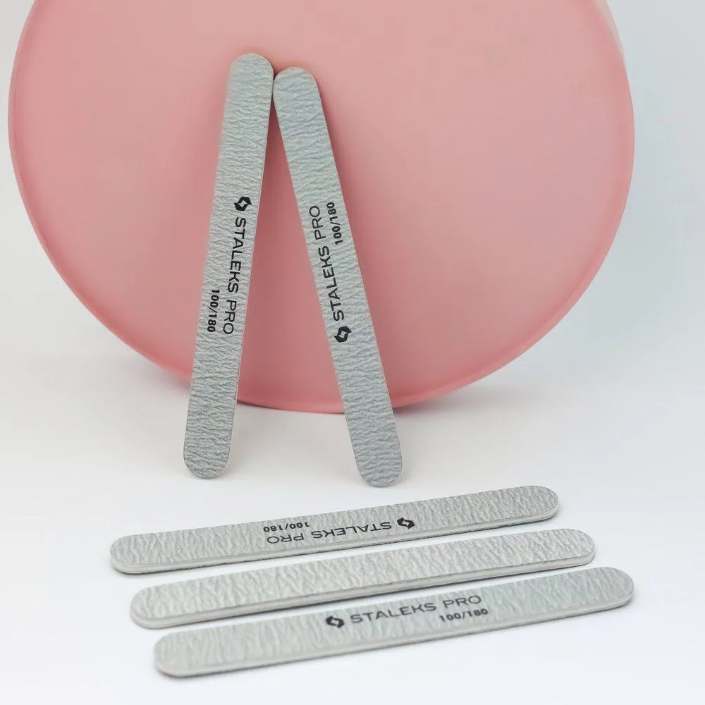 Zestaw Pilnik prosty STALEKS SMART 100/180 NFB-21/1 (5szt) 2 Zestaw Pilnik prosty STALEKS SMART 100/180 NFB-21/1 (5szt) - obrazek 2