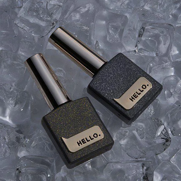 Top HEYLOVE Gold Flakes Glossy, 15ml 3 Top HEYLOVE Gold Flakes Glossy, 15ml - obrazek 3