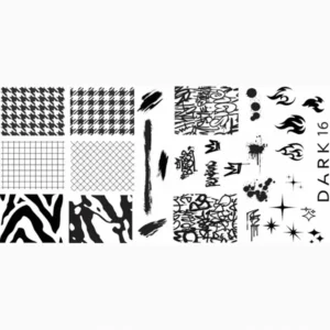 Blaszka do stempli DARK 16