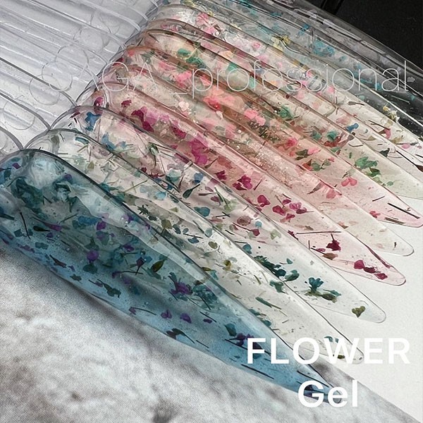 Żel z suszonymi kwiatami SAGA Flower gel 11, 5 ml