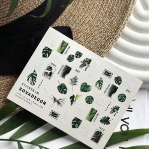 Naklejki Wodne do paznokci SOVADECOR 132