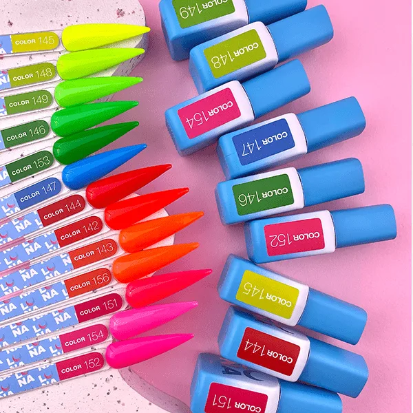 LUNAmoon Color 146 – lakier hybrydowy 13 ml 2 neonowy lakier hybrydowy