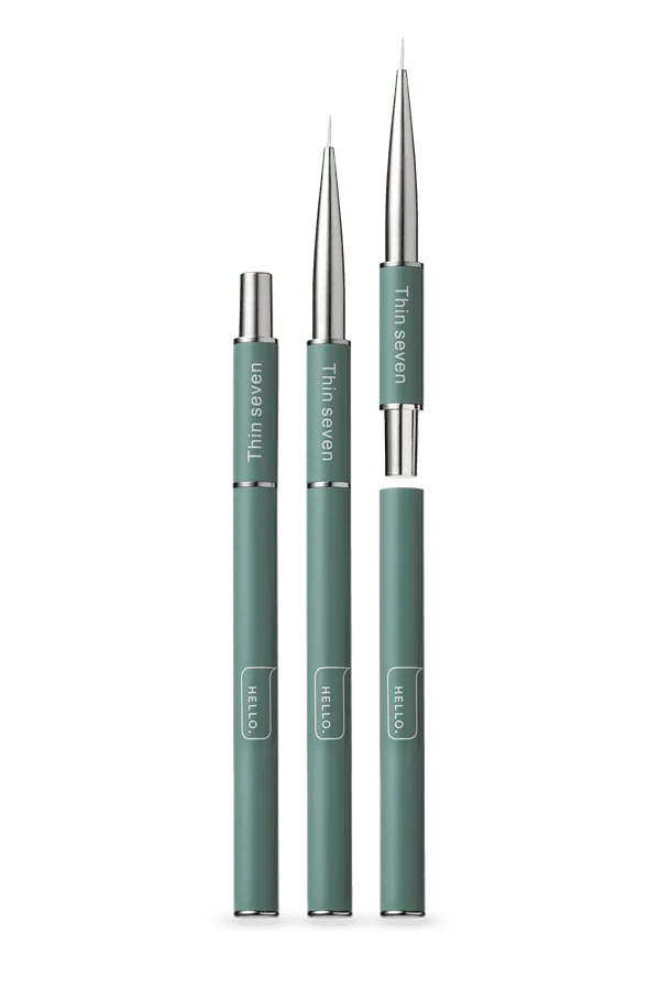 Pędzel do zdobienia paznokci HEY♥ BRUSH THIN SEVEN 2 Pędzel do zdobienia paznokci HEY♥ BRUSH THIN SEVEN - obrazek 2