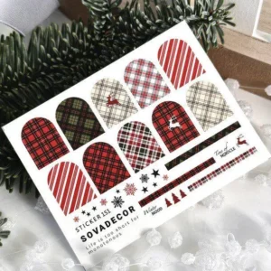 Naklejki Wodne do paznokci SOVADECOR 151