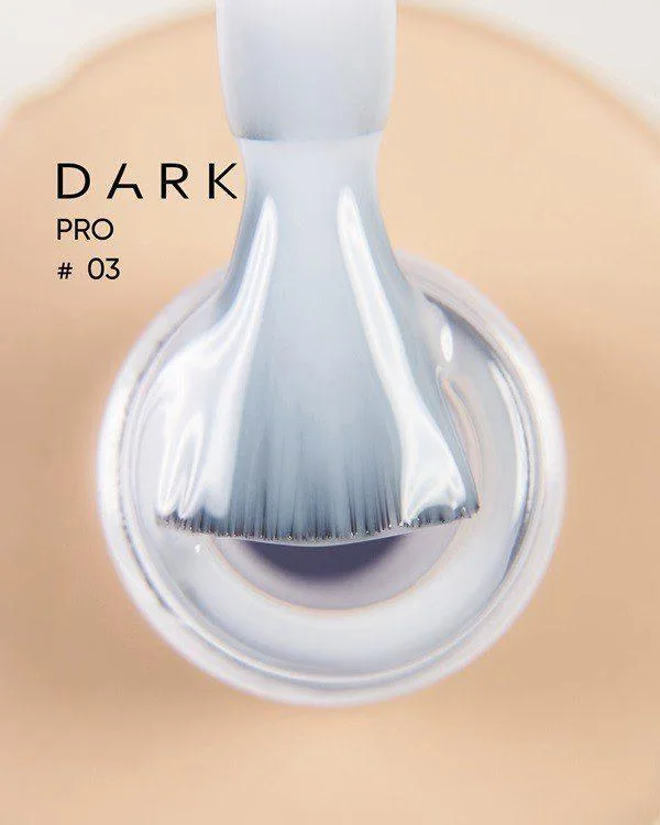 DARK PRO Base 03 15 ml – kamuflująca baza hybrydowa w chłodnym mlecznym odcieniu 1 DARK PRO Base 03 15 ml – kamuflująca baza hybrydowa w chłodnym mlecznym odcieniu