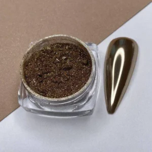 Pyłek efekt lustra złoto