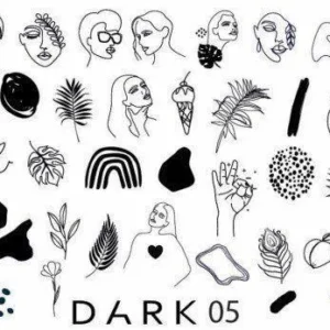 dark blaszki do stemplowania