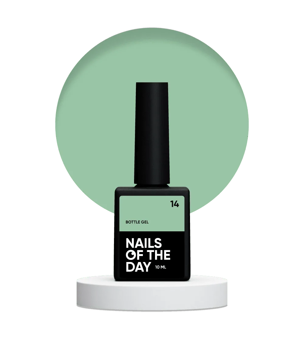 NAILSOFTHEDAY Bottle gel 14 żel do wzmocnienia, 10 ml