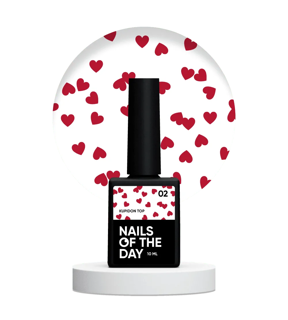 NAILSOFTHEDAY Kupidon top 02, 10 ml 1 NAILSOFTHEDAY Kupidon top