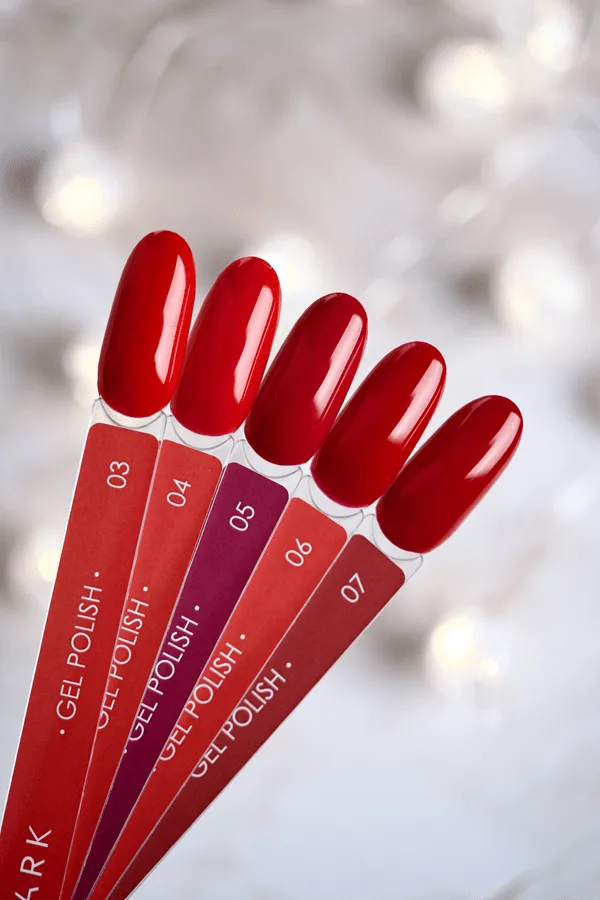 DARK Gel Polish 006 – Lakier hybrydowy wiśniowy 10 ml 2 Dark gel polish