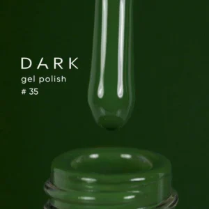 Butelkowa zieleń lakier hybrydowy Dark gel polish 35, 6 ml