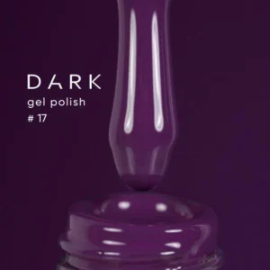 DARK Gel Polish 17 – Lakier hybrydowy bakłażanowy 10 ml