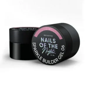 Strona główna 10 Brzoskwiniowy żel budujący NAILSOFTHENIGHT Sparkle Builder gel 06