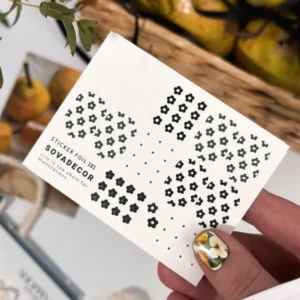 Naklejki Wodne do paznokci SOVADECOR 181