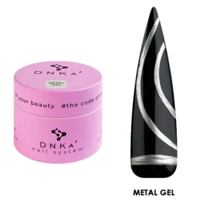 DNKa’ Metal Gel – metaliczna farba żelowa do zdobień paznokci 5 ml