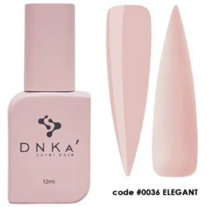 DNKa Cover Base 0036 Elegant, 12 ml – delikatny, nudowy odcień