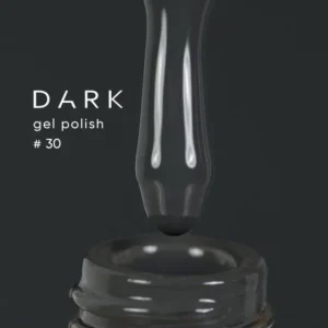 DARK Gel Polish 30 – Lakier hybrydowy grafitowy 10 ml