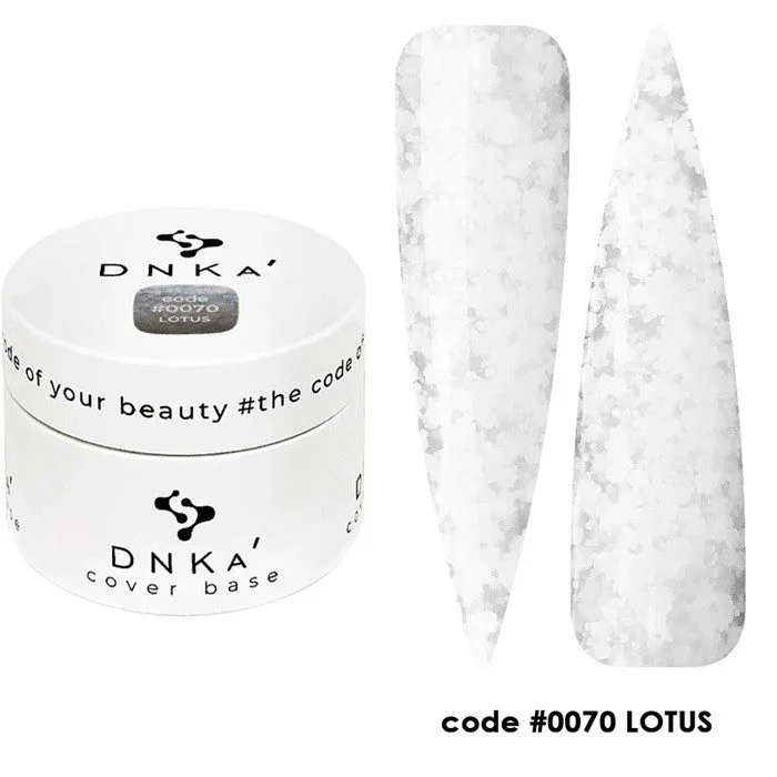 DNKa’ Cover Base #0070 Lotus, 30 ml 1 DNKa Cover Base Lotus 0070
