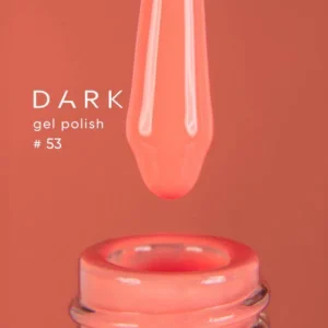 DARK Gel Polish 53 – Lakier hybrydowy łososiowy 10 ml