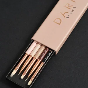 Dark brush set (5 szt.) zestaw pędzli do manicure