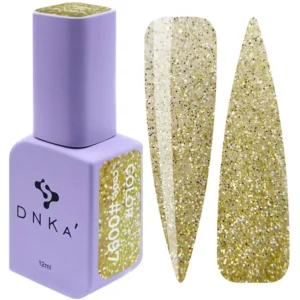 DNKa’ Gel Polish #0097 – Lakier hybrydowy z brokatem złotym 12 ml