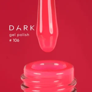 DARK Gel Polish 106 – Lakier hybrydowy karminowy 6 ml
