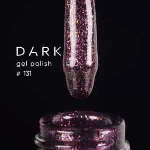 Dark Gel Polish 131 Cosmos – Lakier hybrydowy brokatowy 6 ml