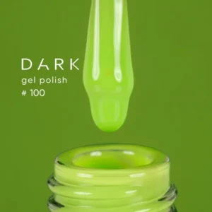 DARK Gel Polish 100 – Lakier hybrydowy limonkowy 6 ml