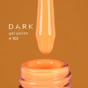 DARK Gel Polish 103 to profesjonalny lakier hybrydowy żółty