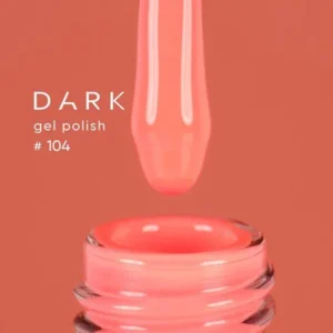 DARK Gel Polish 104 – Lakier hybrydowy morelowy 6 ml