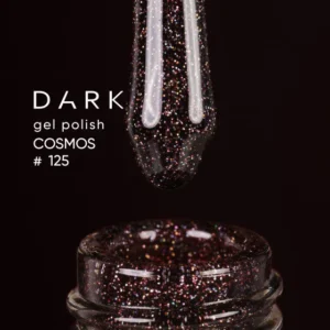 Dark Gel Polish 125 Cosmos – Lakier hybrydowy brokatowy 6 ml
