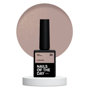 NAILSOFTHEDAY Cover basе shimmer 30, 10 ml