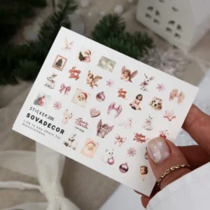 Naklejki Wodne do paznokci SOVADECOR 206