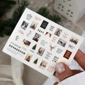 Naklejki Wodne do paznokci SOVADECOR 207