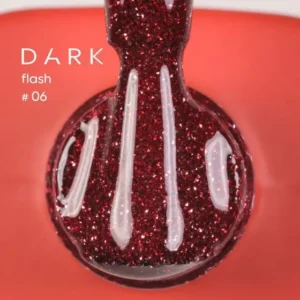 Dark Gel Polish Flash 06 Światłoodbijający lakier hybrydowy 