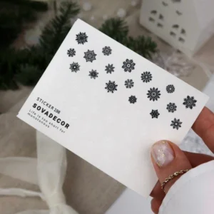 Naklejki Wodne do paznokci SOVADECOR 198