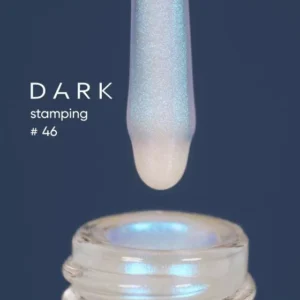 DARK Stamping polish №46 blue chameleon