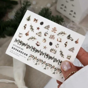 Naklejki Wodne do paznokci SOVADECOR 205