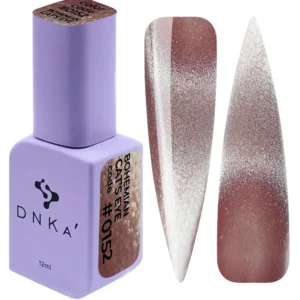 DNKa Bohemian Cat Eye #0152 lakier hybrydowy kocie oko różowy 12 ml