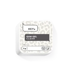 HEYLOVE Gum Gel Clear 5 g – żel gumowy do zdobień paznokci 3D